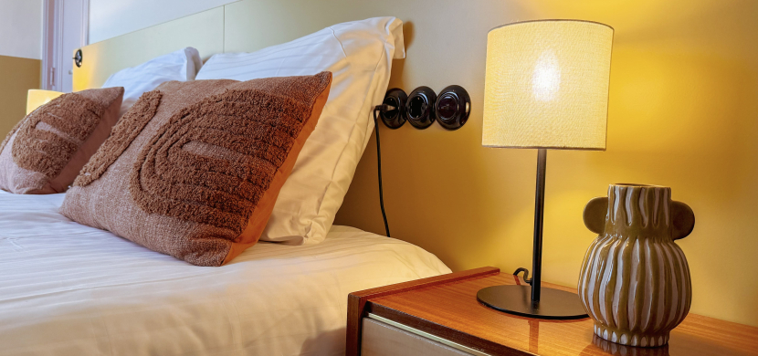 Knusse hotelkamers bij Ruimzicht