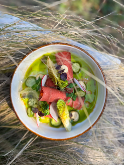 Voorgerecht in Brasserie brût